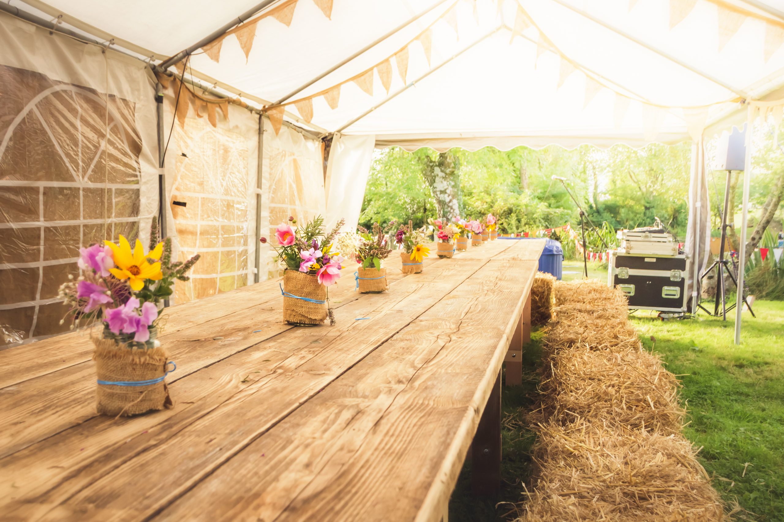 Devon and Somerset marquees