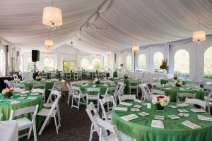 corporate event marquee